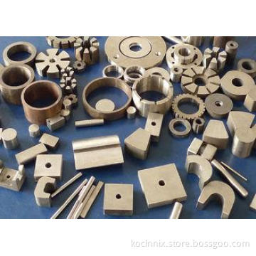 Various Shapes Casting Alnico 5 Magnet , High Density And M